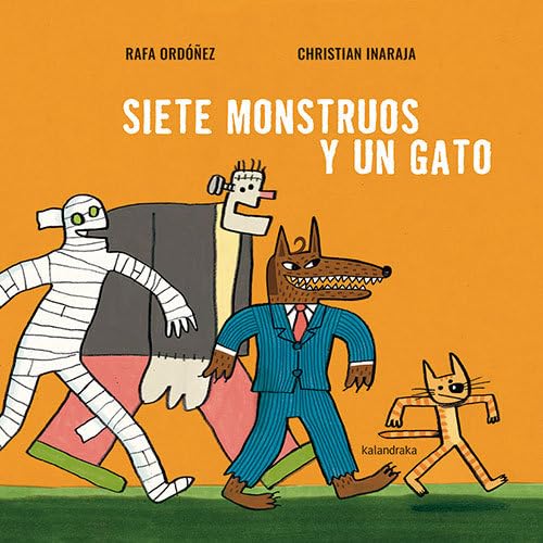 Libro: Siete monstruos y un gato (Obras de autor/a)