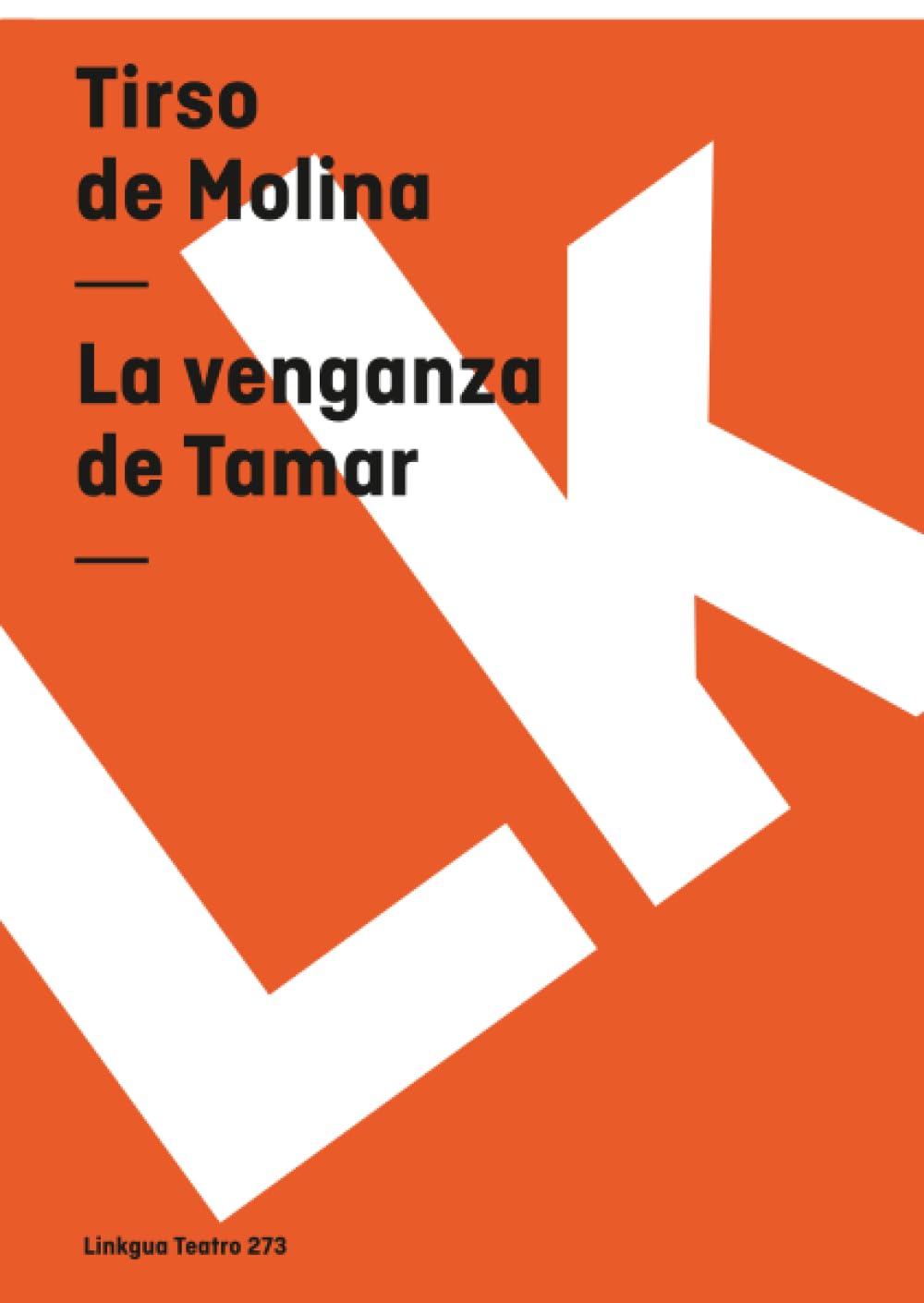 Libro: La venganza de Tamar: 273 (Teatro)