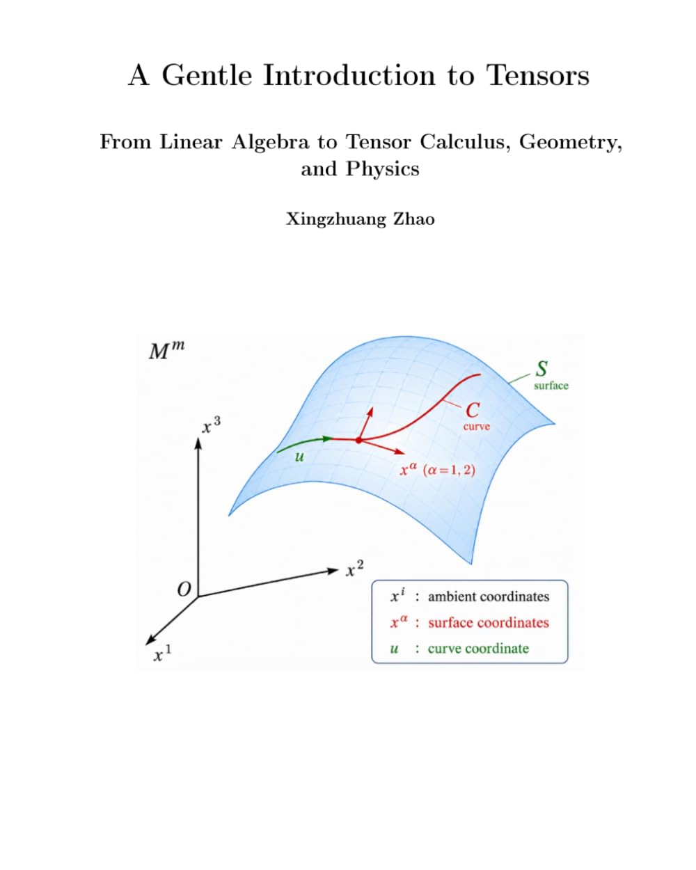 Libro: A Gentle Introduction to Tensors: From Linear Algebra to Tensor Calculus, Geometry, and Physics