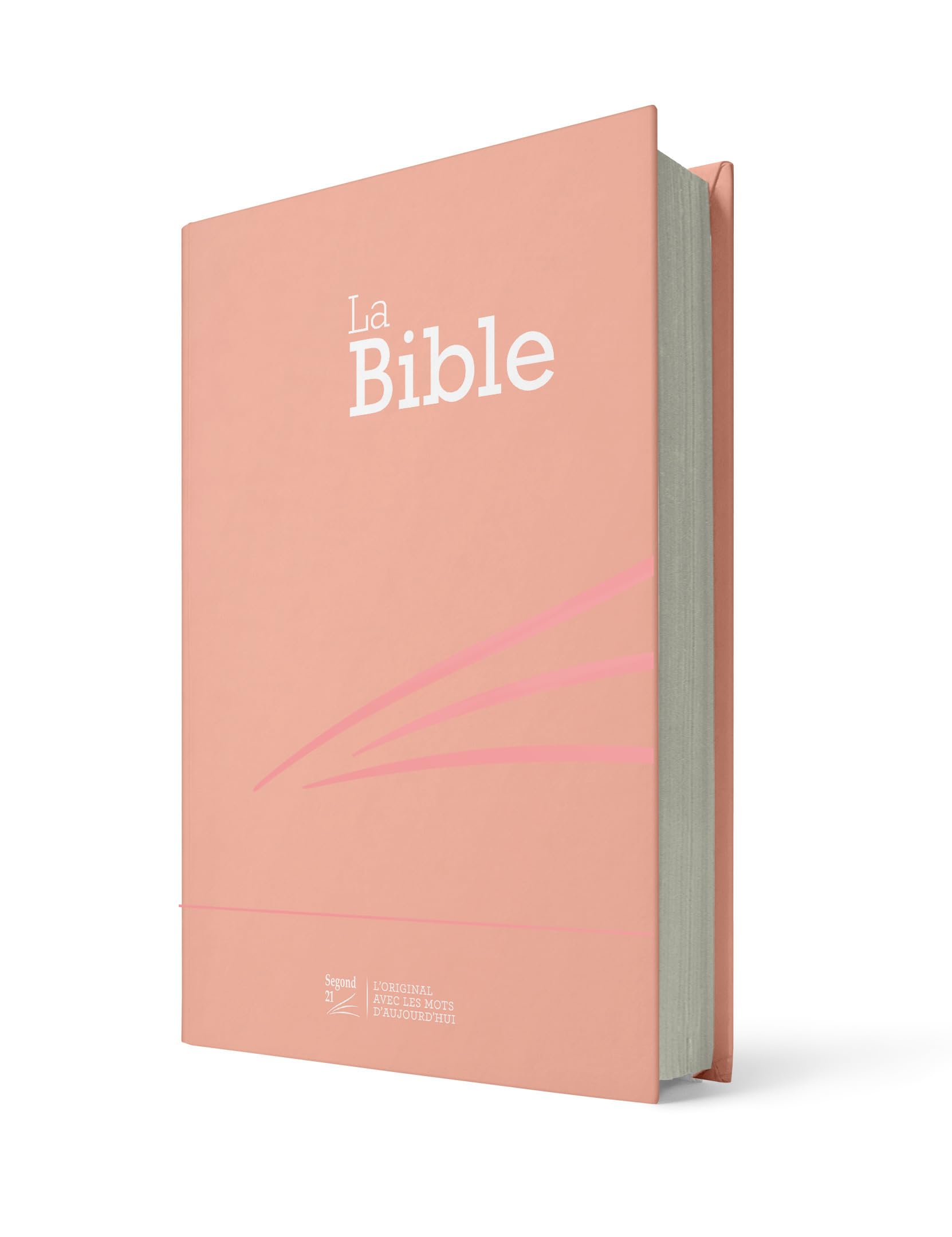 Libro: Bible Segond 21 compacte: couverture rigide skivertex rose guimauve