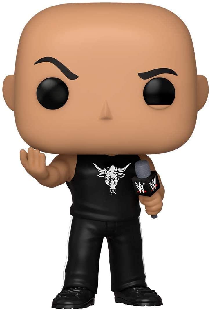 Funko Pop! WWE: The Rock, Bring It! Figura de Vinilo