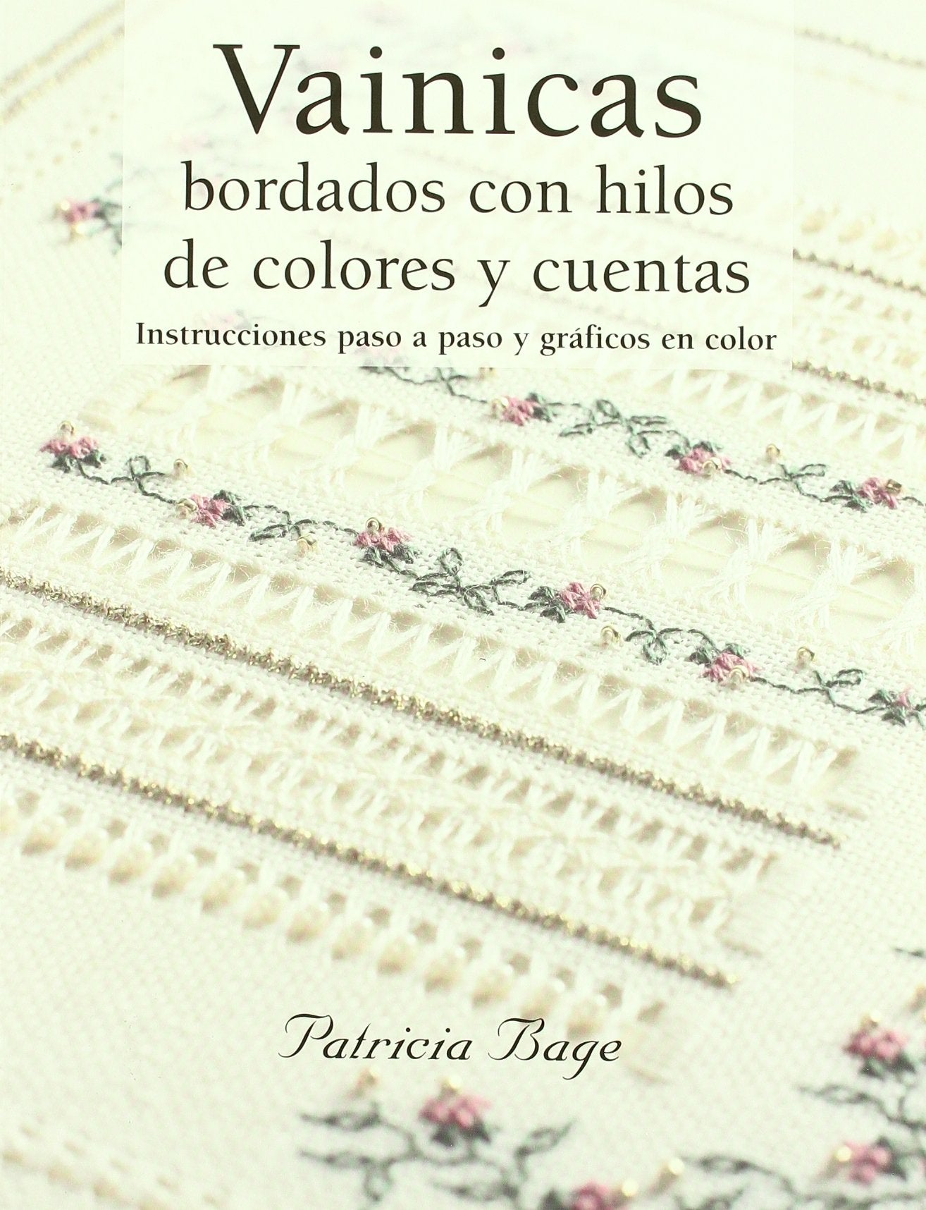 Libro: Vainicas : bordados con hilos de colores y cuentas