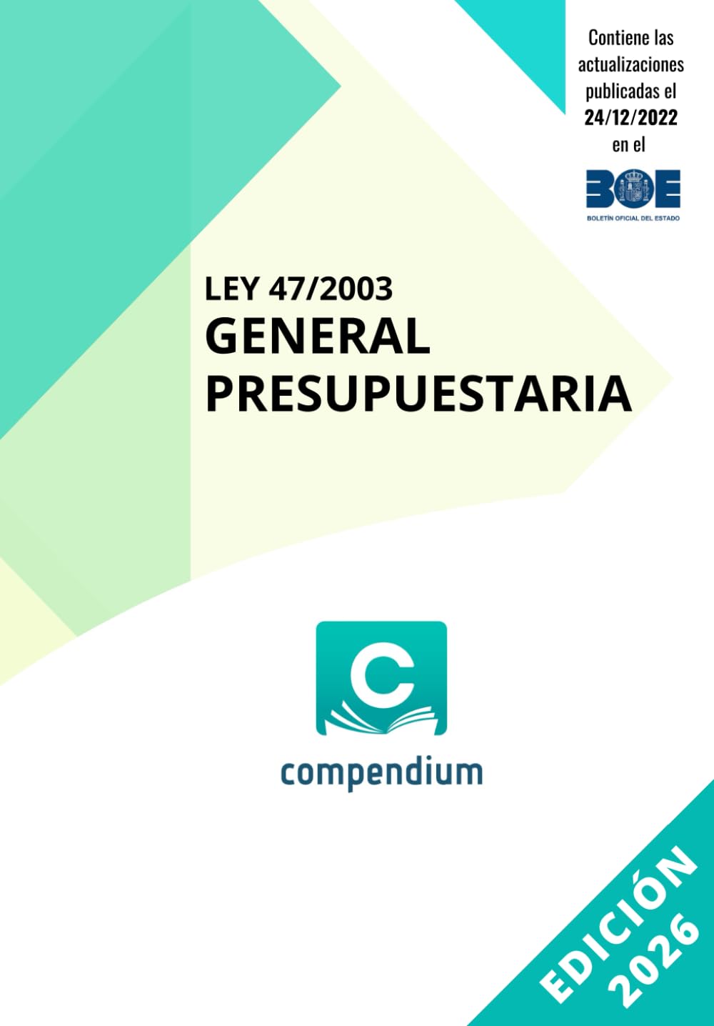 Libro: Ley 47/2003 General Presupuestaria