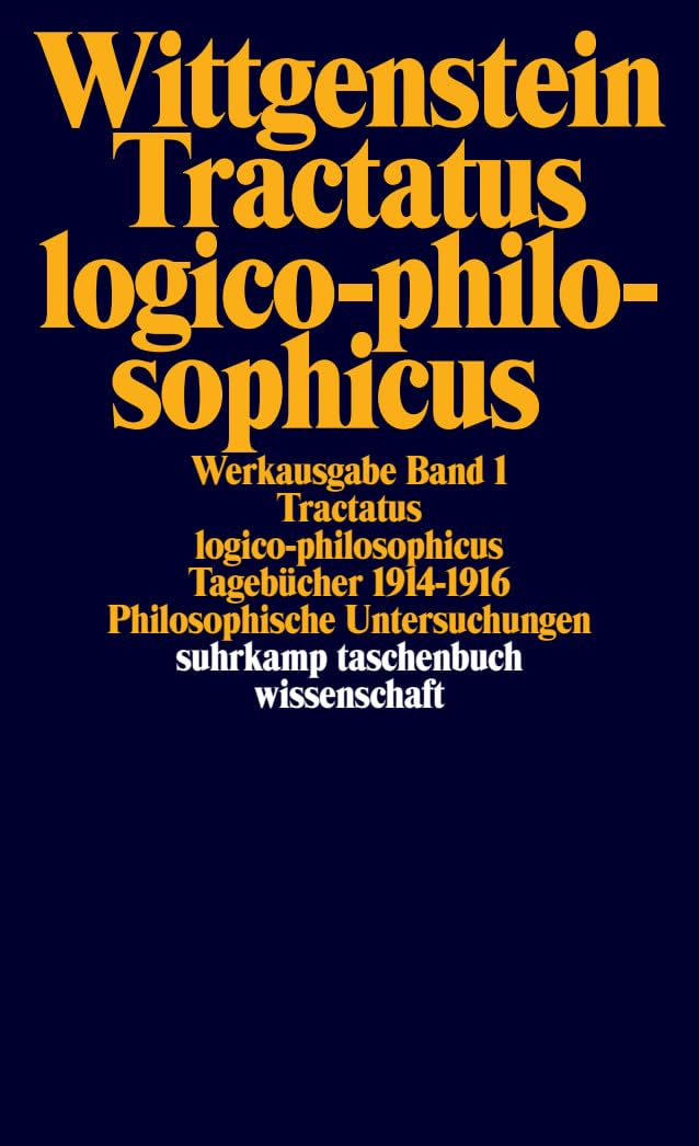 Libro: Tractatus logico-philosophicus. Tagebücher 1914 - 1916. Philosophische Untersuchungen: Werkausgabe in 8 Bänden, Band 1: 501