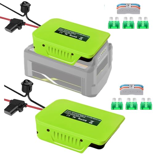 2-adaptadores-para-batería-Ryobi-de-40-V-para-Power-Wheel,-adaptador-de-cargador-para-robótica,-conector-de-alimentación-para-coche-RC,-convertidor-para-bricolaje-para-estación-de-energía-de-batería-Ryobi,-con-kit-de-fusibles-y-terminales-de-cable.