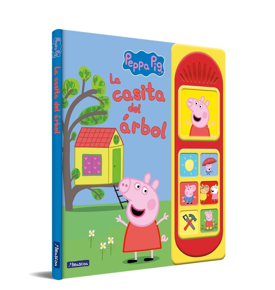 Peppa Pig. Libro con sonidos - La casita del árbol: Un libro interactivo con sonidos para los más pequeños
