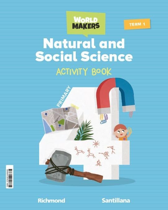 Libro: NATURAL & SOCIAL SCIENCE 4 PRIMARY ACTIVITY BOOK WORLD MAKERS