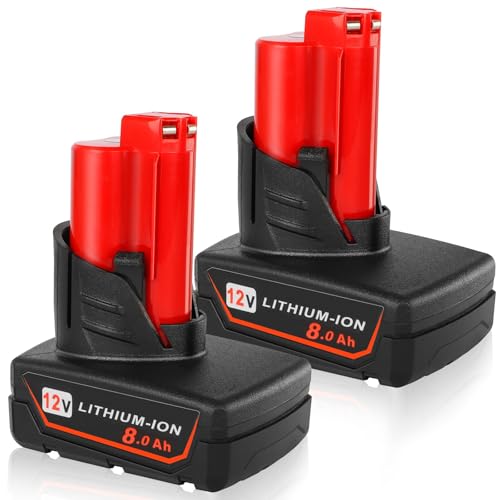 JAUKIST---Batería-de-repuesto-(2-unidades,-12-V,-8-Ah),-compatible-con-Milwaukee-48-11-2401,-48-11-2420,-48-11-2411,-48-11-2440-y-48-11-2402