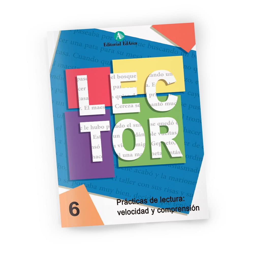 Cuaderno Lector 6. Velocidad y comprensión lectora. Ed. Primaria.: Letra Cursiva 6