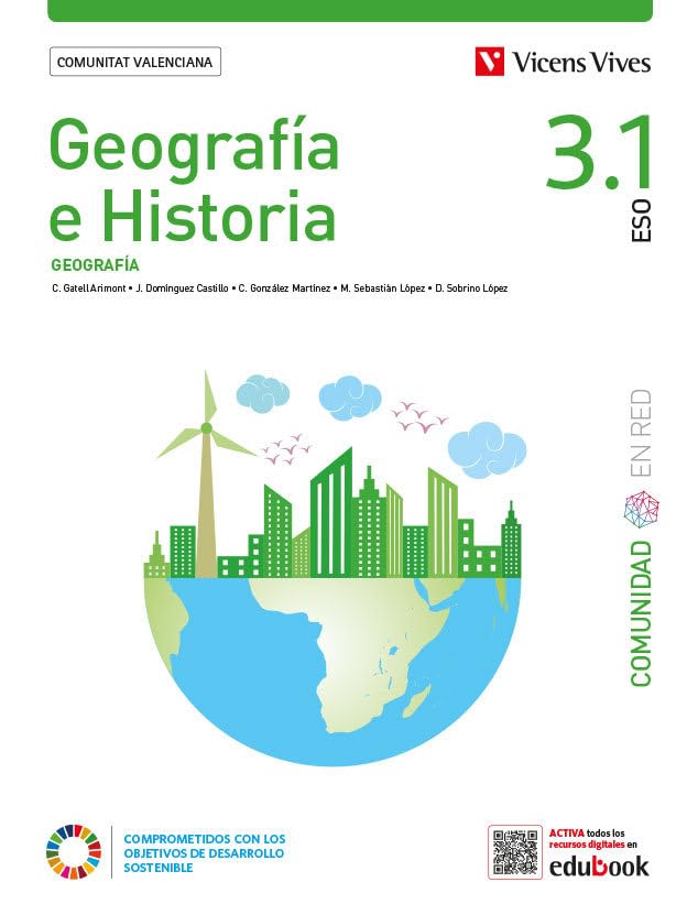 Libro: GEOGRAFIA E HISTORIA 3 (3.1-3.2) VC (COMUNIDAD ER) - 9788468289724