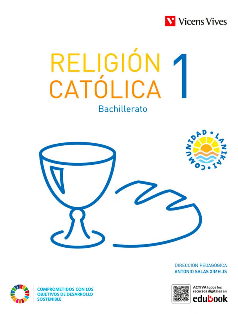 Libro: RELIGION CATOLICA 1 BACH (COMUNIDAD LANIKAI)
