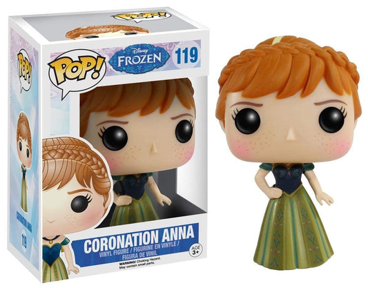 Funko POP Disney: Frozen - Coronation Anna Figura de Acción