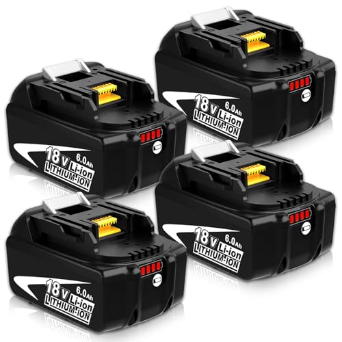 Batería-de-repuesto-BL1860B-mejorada-de-6.0-Ah-para-Makita-de-18-V,-compatible-con-baterías-de-litio-Makita-de-18-V-BL1815,-BL1820,-BL1820B,-BL1830,-BL1840,-BL1850,-BL1840B-y-BL1850B,-paquete-de-4-(blanca)