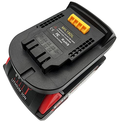 Adaptador-de-batería-Alian-MIL18DL-para-Milwaukee-de-18-V-a-Dewalt-de-20-V,-adaptador-de-batería-M18-para-Milwaukee,-convertidor-de-batería-de-litio-para-herramientas-eléctricas.