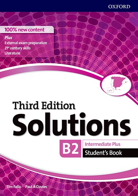 Libro: Solutions 3rd Edition Intermediate Plus. Student's Book