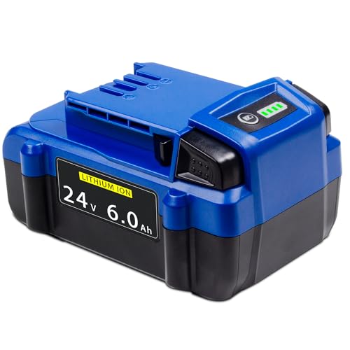 Batería-de-iones-de-litio-DTK-de-24-V-y-6-Ah-para-herramientas-inalámbricas-Kobalt-de-24-V-(máx.-KB624-03,-KB524-03,-KB424-03,-KB224-03-y-KB124-03).