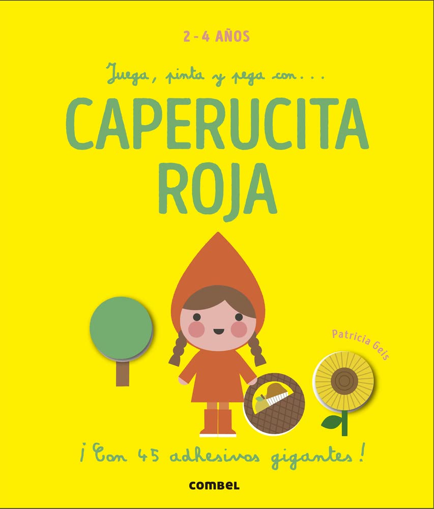 Libro: Juega, Pinta y Pega con... Caperucita Roja: 1