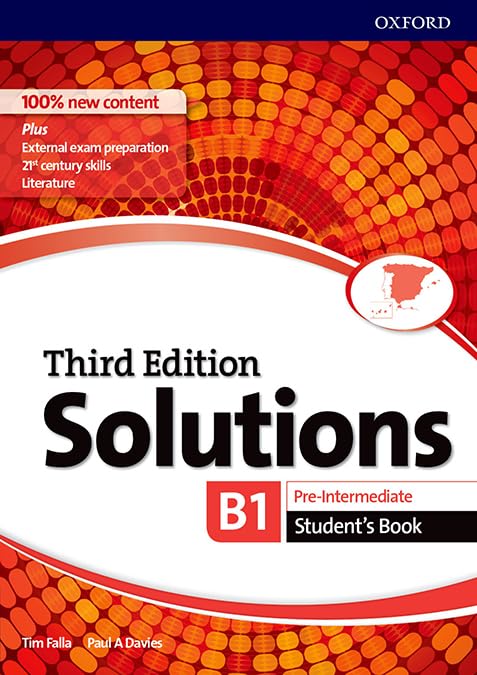 Libro: Solutions 3rd Edition Pre-Intermediate. Student's Book