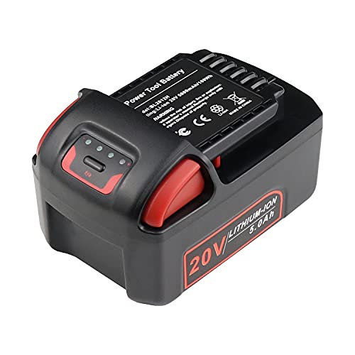 Batería-de-repuesto-Powerost-de-5-Ah-y-20-V-compatible-con-herramientas-eléctricas-inalámbricas-Ingersoll-Rand-de-20-V-BL2022,-IQV20,-BL2012H-y-BL2010.