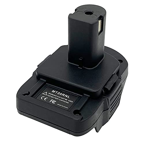 Adaptador-de-batería-QINIZX-para-batería-de-litio-Makita-de-18-V-a-herramienta-inalámbrica-Ryobi-One+-de-iones-de-litio-de-18-V.-Convierte-baterías-Makita-de-18-V-(BL1860B,-BL1850B,-BL1840,-BL1830B-y-BL1815)-a-baterías-Ryobi-de-18-V-(P102-y-P108).