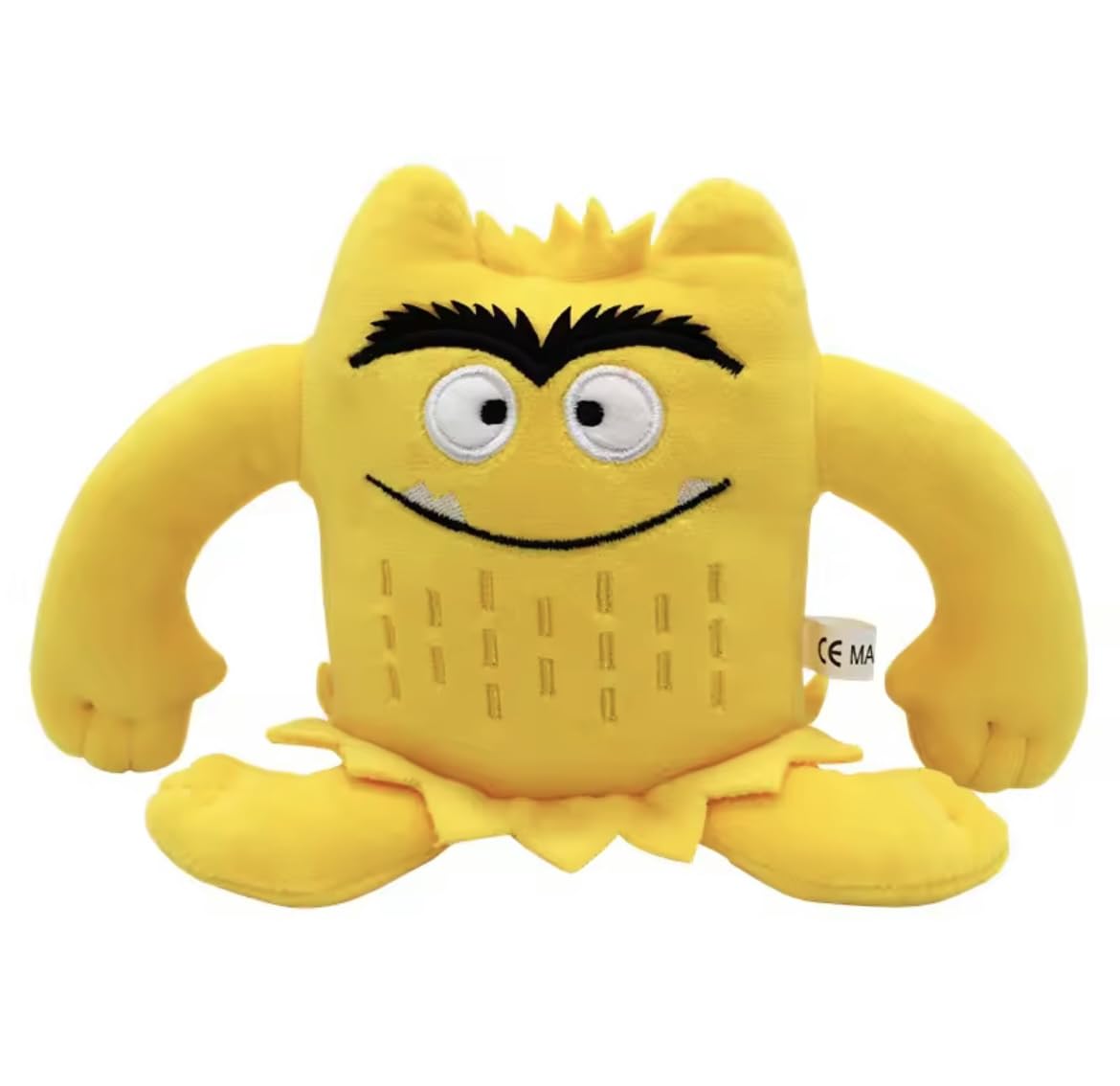 Libro: MONSTRUO DE COLORES PELUCHE AMARILLO 15 CM ALEGRIA