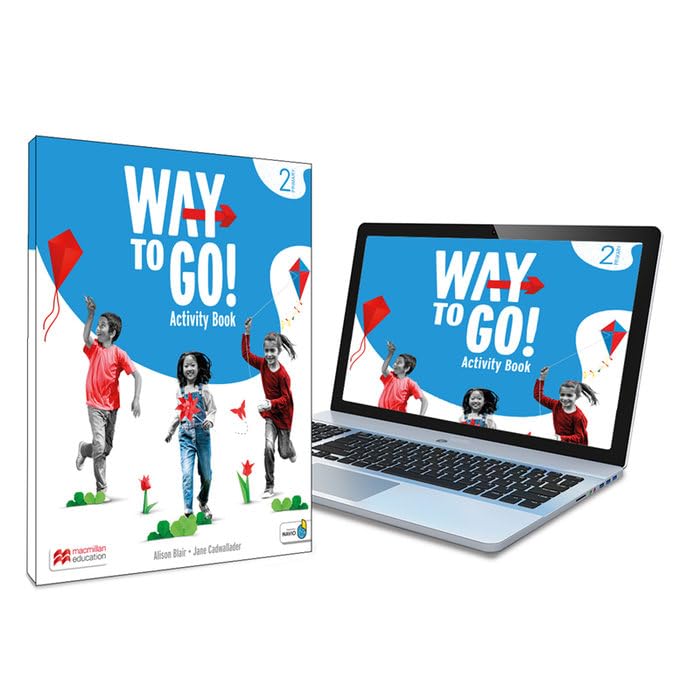 Libro: Way to Go! 2 Activity Book: Cuaderno de actividades impreso con acceso a la versión digital