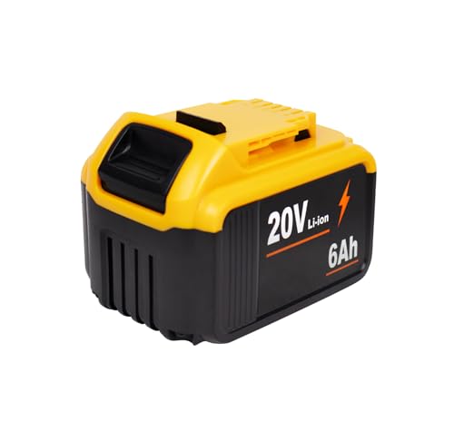 Batería-de-repuesto-ZFCHUNT-de-20-V-y-6000-mAh-para-herramientas-eléctricas-de-jardín-DEWALT.-Compatible-con-el-cargador-original-de-DEWALT.-Protección-contra-sobredescarga,-temperatura-y-sobrecorriente-multietapa.