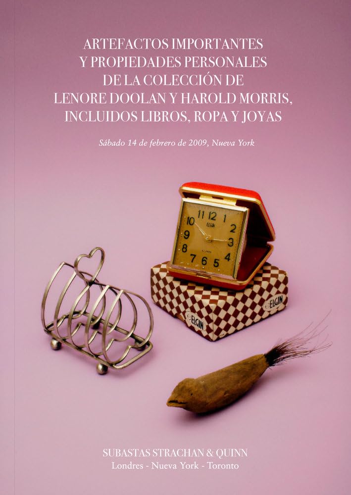 Libro: Artefactos Importantes: y propiedades personales de la colección de Lenore Doolan y (DIALOGOS)