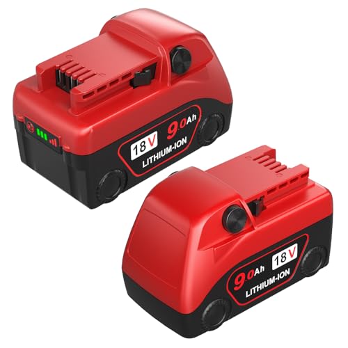 QuasuHaven---Paquete-de-2-baterías-de-repuesto-mejoradas-de-9.0-Ah-para-Milwaukee-M18-(compatible-con-las-baterías-Milwaukee-M18-48-11-1852,-48-11-1850,-48-11-1840,-48-11-1890-y-48-11-1828)