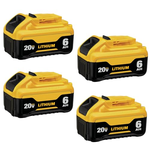 Paquete-de-4-baterías-de-repuesto-LONG-FIT-para-DeWalt-de-20-V-y-6,0-Ah,-compatibles-con-herramientas-eléctricas-inalámbricas-y-cargadores-DeWalt-de-20-V.