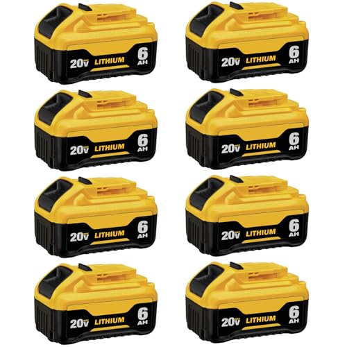 Paquete-de-8-baterías-de-repuesto-LONG-FIT-para-DeWalt-de-20-V-y-6,0-Ah,-compatibles-con-herramientas-eléctricas-inalámbricas-y-cargadores-DeWalt-de-20-V.
