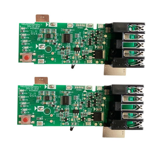 Placa-de-circuito-impreso-Janllenton-21700-de-18-V-y-10-celdas-para-baterías-Milwaukee-M18-de-6,0-Ah-y-8,0-Ah-(paquete-de-2)