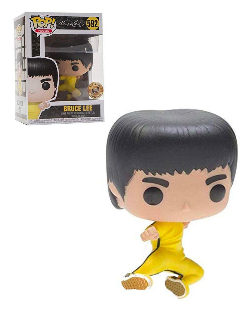Funko Pop: Pop Movies: Jumping Bruce Lee Collectible Figura, Multicolor