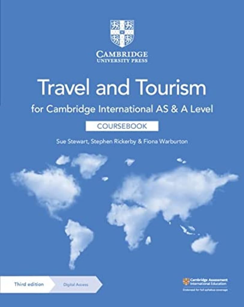 Libro: Cambridge International AS and A Level Travel and Tourism Coursebook with Digital Access (2 Years)