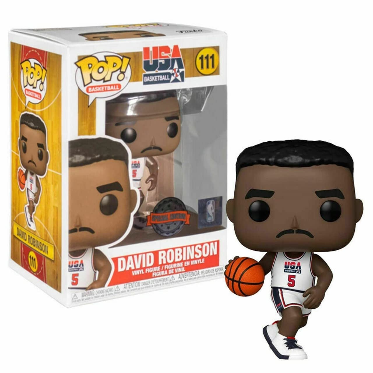 Funko Pop: Pop! NBA Funko David Robinson '92 Team USA