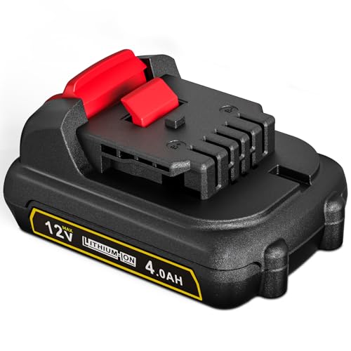 Batería-de-iones-de-litio-VelgoNyx-de-12-V-y-4,0-Ah-compatible-con-la-herramienta-eléctrica-inalámbrica-Dewalt-DCB120,-DCB122,-DCB127,-DCB124-y-DCB121.