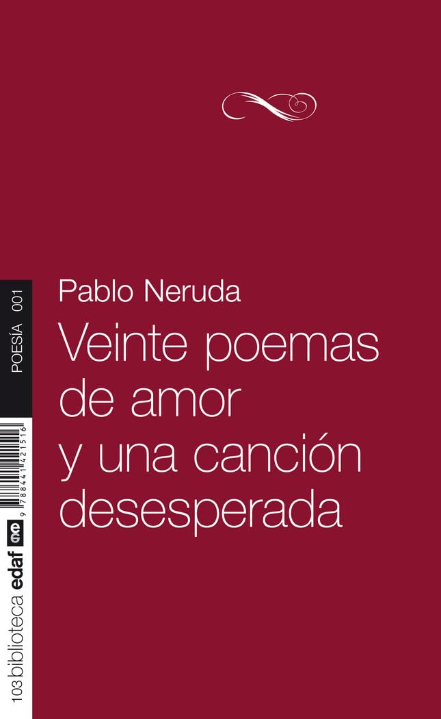 Libro: Veinte Poemas De Amor.