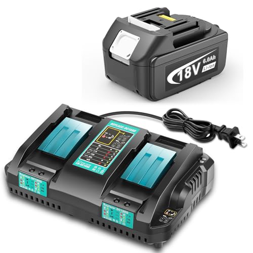 Reemplazo-de-iones-de-litio-de-6.0-Ah-para-batería-Makita-de-18-V-y-cargador-con-puerto-de-carga-rápida-dual-compatible-con-baterías-Makita-de-18-V-BL1815,-BL1830,-BL1840,-BL1850-y-BL1860