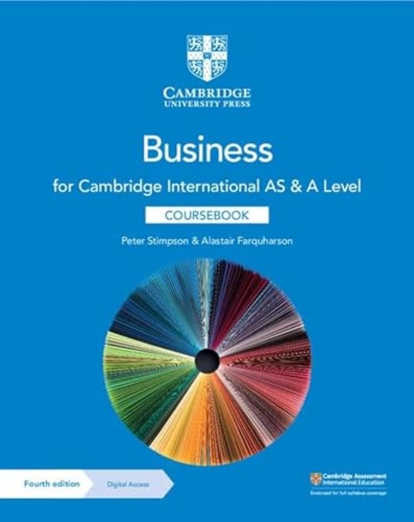 Libro: Cambridge International AS & A Level Business Coursebook with Digital Access (2 Years)