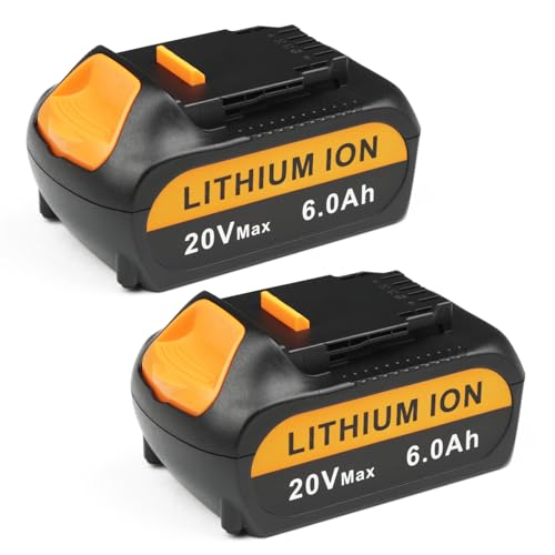 Batería-de-repuesto-Amitself-mejorada-de-6.0-Ah-para-Dewalt-de-20-V,-compatible-con-herramientas-Dewalt-de-20-V-máx.-de-la-serie-DCD/DCF/DCG/DCS-(2-unidades)