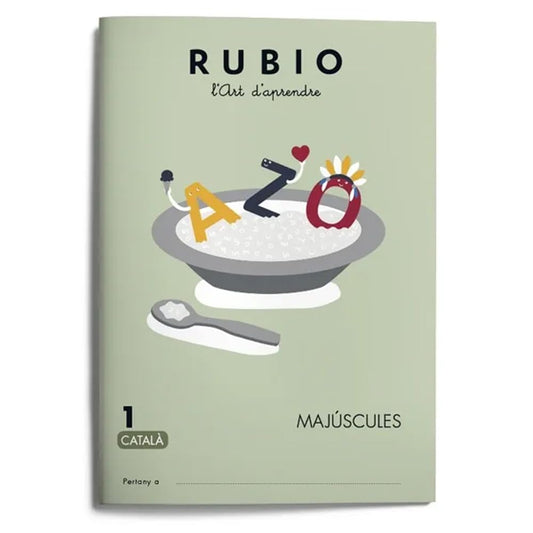 1 Majúscules RUBIO | català | +3 anys