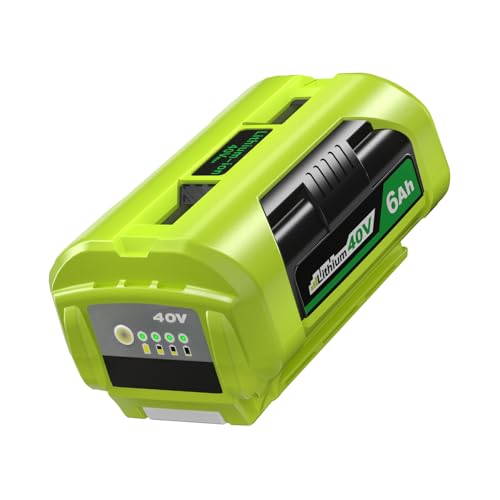 Batería-de-repuesto-YongerTool-OP4060-de-6.0-Ah-para-Ryobi-de-40-V-(iones-de-litio,-OP4015,-OP40201,-OP4026,-OP40261,-OP4030,-OP40301,-OP4040,-OP40401,-OP4050,-OP40601,-OP4026A,-OP4050A,-OP4060A)