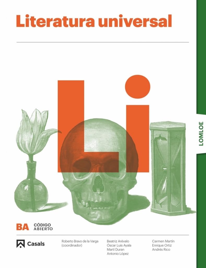 Libro: Literatura Universal 1 BA LOMLOE