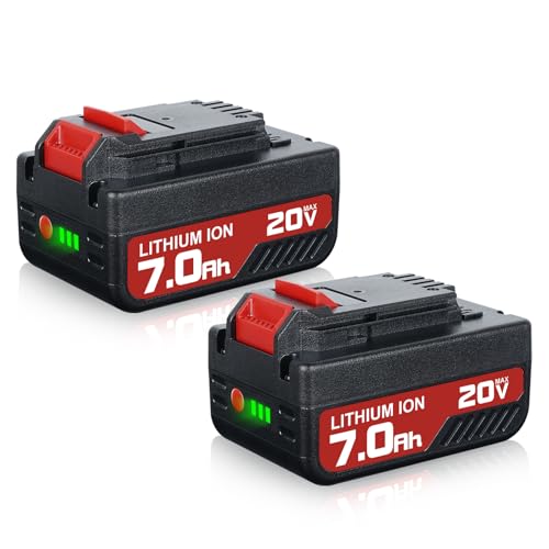GROWFEAT---Paquete-de-2-baterías-de-repuesto-de-7,0-Ah-y-20-V-para-Porter-Cable-(20-V),-compatible-con-Porter-Cable-(20-V,-batería-de-litio,-PCC685L,-PCC680L,-PCC682L,-PCC685LP)
