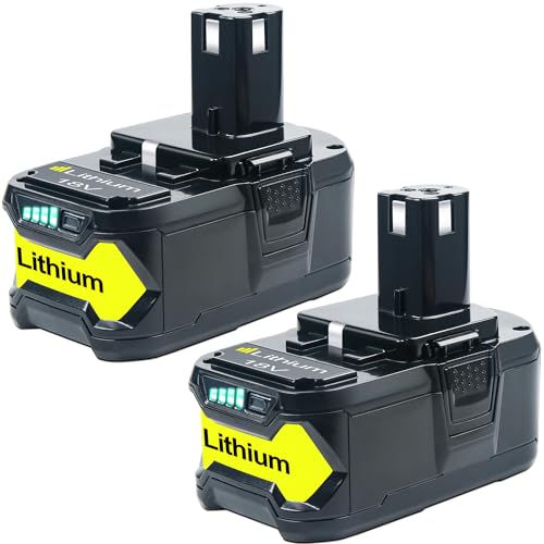Batería-de-litio-de-repuesto-DTK-para-herramienta-inalámbrica-Ryobi-ONE+-P102,-P103,-P104,-P105,-P107,-P108,-P109,-P190-y-P122-(paquete-de-2)