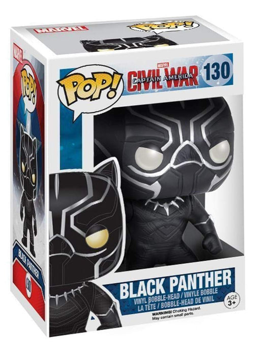 Funko POP Marvel: Captain America 3: Civil War Figura de Acción - Black Panther