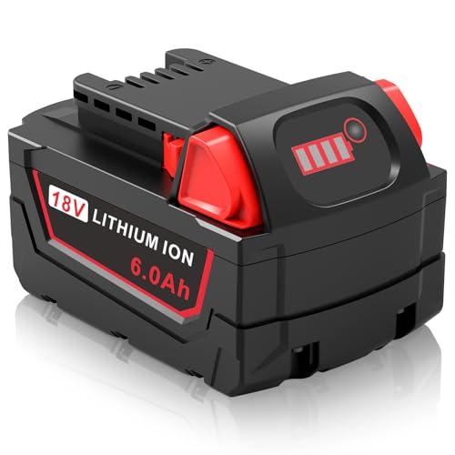 Batería-de-repuesto-Cukect-de-18-V-y-6-Ah-para-Milwaukee-Mk18.-Compatible-con-herramientas-eléctricas-inalámbricas-48-11-1815,-48-11-1820,-48-11-1840,-48-11-1850-y-48-11-1860.-Batería-de-litio.