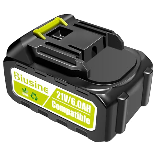 Batería-de-iones-de-litio-Biusine-de-21-V-y-6-Ah,-compatible-con-herramientas-eléctricas-inalámbricas-Makita-(negro,-Biu001)