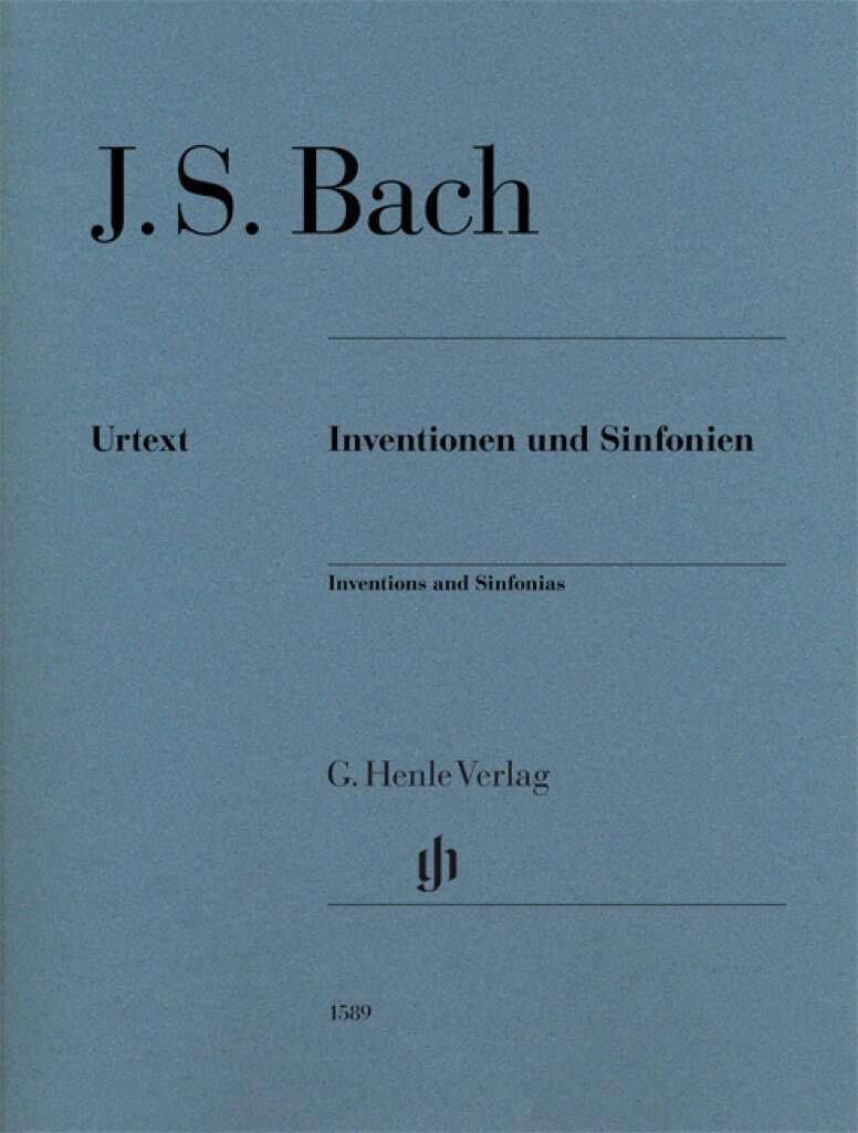 Libro: INVENTIONS ET SINFONIES BWV 772-801 (Multilingual Edition)