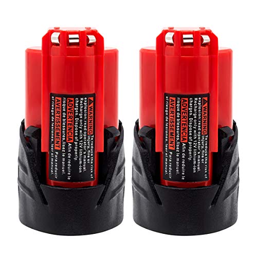 Batería-de-repuesto-Akkopower-para-Milwaukee-M12-de-12-V:-Baterías-de-litio-de-4.0-Ah-compatibles-con-herramientas-eléctricas-inalámbricas-Milwaukee-de-12-V-(paquete-de-2,-48-11-2411,-48-11-2440,-48-11-2420,-48-11-2401-y-48-11-2425)